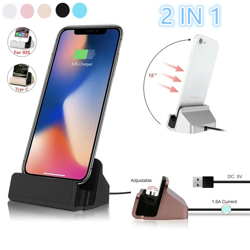 Беспроводное зарядное устройство для iPhone 7 8 + XR X XS 11 Pro Max Samsung S10 Note 10 Plus A70 A50