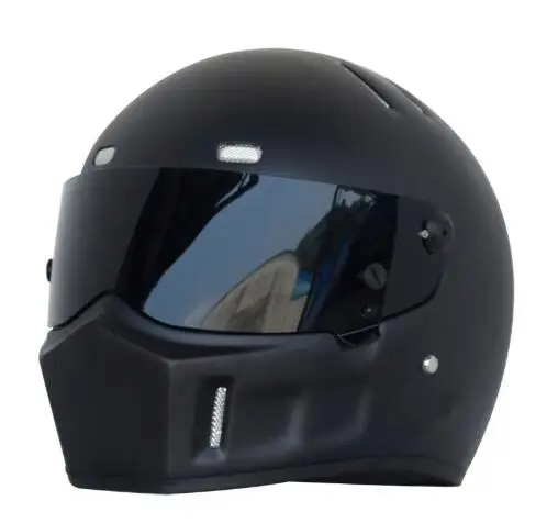 

Black Motorcycle Helmet ATV-1 For Karting Car Racing Moto Full Face Helmets casco capacete DOT certification moto helmet