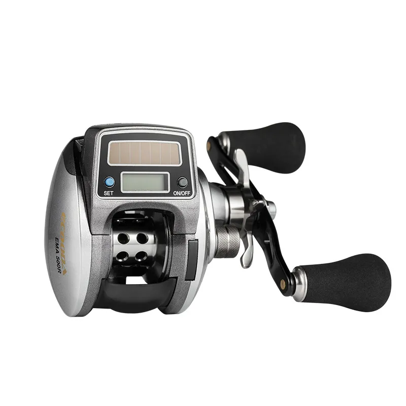  Baitcasting Fishing Reel With Line Counter 6+1 Bearings 6.2:1 Baitcaster Reel with Digital Display 