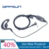 OPPXUN 1 Pin 2.5mm Ptt Mic Earpiece Headset for HYT Hytera Motorola Walkie Talkie Two Way Radio TC310 TC320 T6200 T6210 T6220