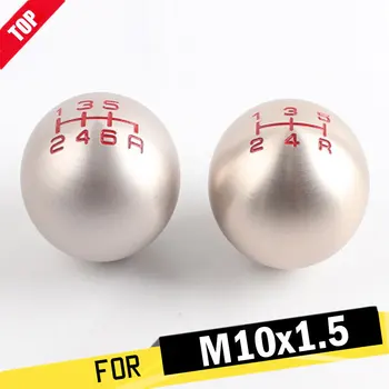 

Car Modification 5/6 Speed Manual Transmission Gear Shift Knob Ball M10x1.5 Thread Shifter Lever Handle For Honda Civic City CRV