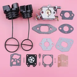 Kit de réparation de joint de carburateur pour Partner 350 351 370 bouchon de réservoir d'huile de carburant, pièce de rechange pour tronçonneuse 