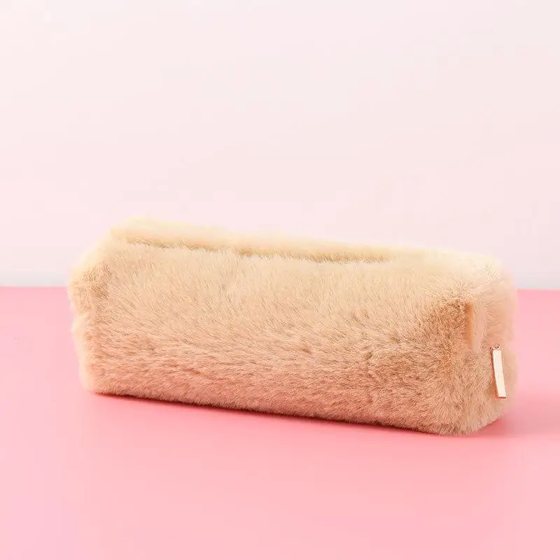 05 khaki Милая дорожная косметичка для девочек, модная сумка с кистями для макияжа пенал на молнии, органайзер для макияжа, Сумка Для Хранения Туалетных принадлежностей, косметичка - Handle Color: 05 khaki