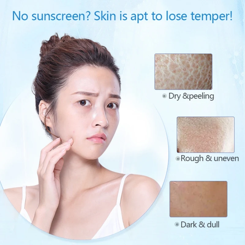 Солнцезащитный крем для лица SPF 30, для лица, для тела, против старения, контроль масла, увлажняющий отбеливающий солнцезащитный крем, защитный крем для кожи