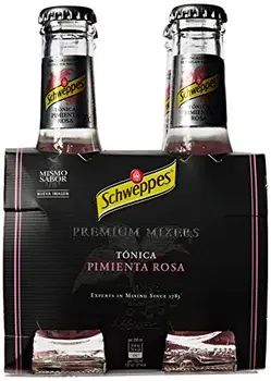 

Schweppes - Tónica Pimienta Rosa, Pack 4 x 20 cl