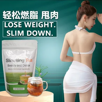 

42pcs 2 bags Slimming tea for lose weight Beauty and Detox and Lose weight tea
