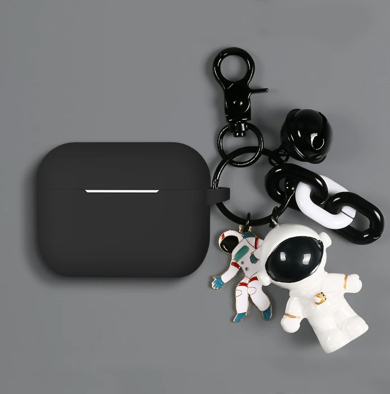 Мультфильм кукла космонавт силиконовый Bluetooth чехол для наушников для Apple AirPods Pro Ультра-тонкий милый защитный чехол для зарядного устройства