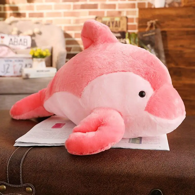 

Sale New Style Dolphin Pillow Plush Toys Doll-Processing Customizable Recruit Agents