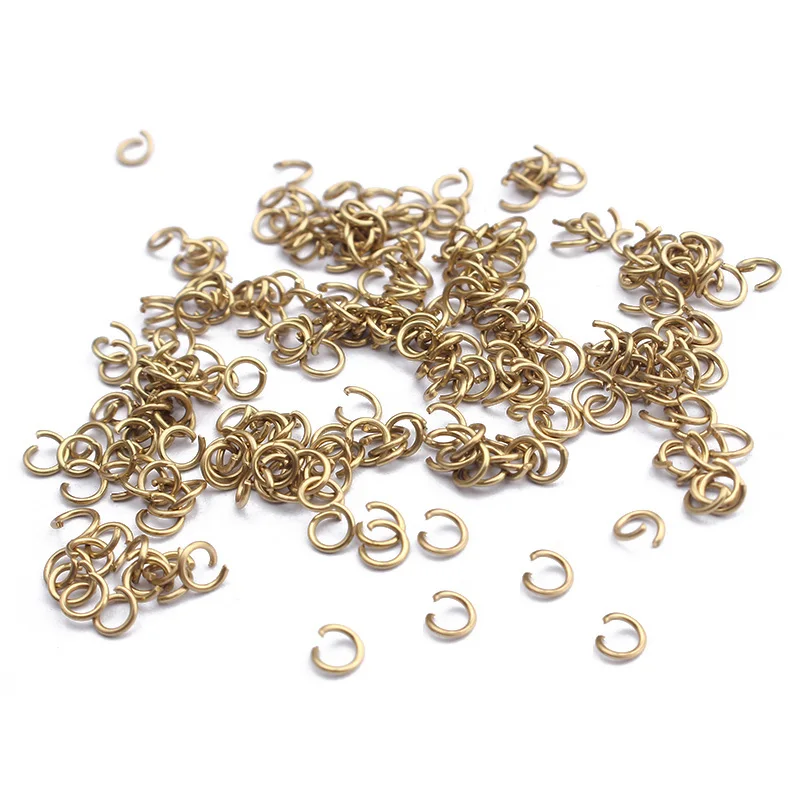 10mm, Jump Rings, Raw Brass Jump Rings, Open Jump Ring, Brass Jump Ring,  Raw Brass Jewelry Finding 