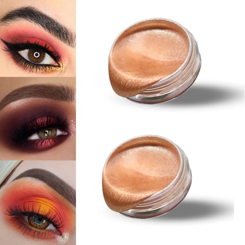 7 цветов мерцающие тени для век пудра пигмент нюдовые долговечные яркие макияж