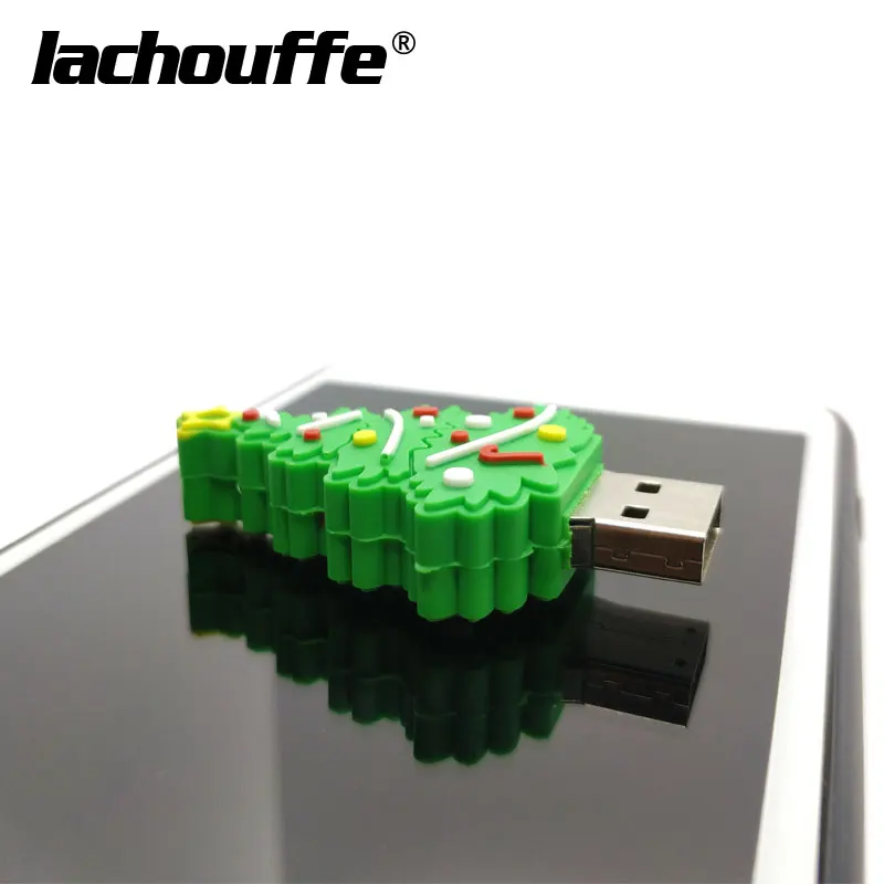 Прекрасный Рождественский подарок, флешка, USB флешка, 4 ГБ, 8 ГБ, 16 ГБ, 32 ГБ, 64 ГБ, флеш-usb-брелок, usb флешка, Memoria, usb диск