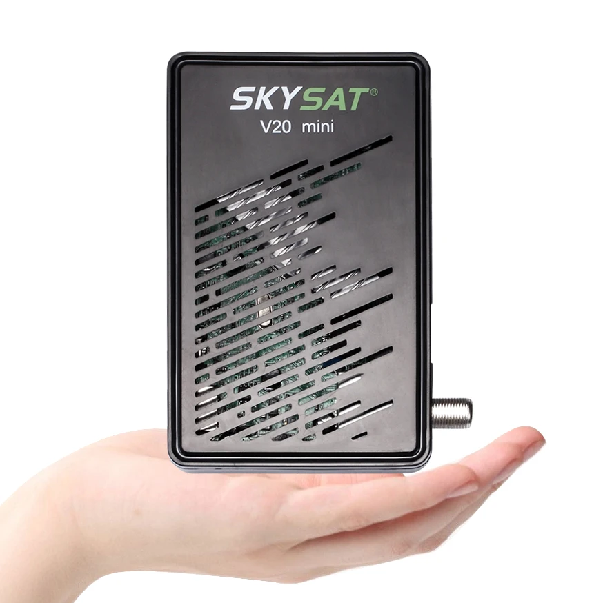 Спутниковый ресивер SKYSAT V20 Mini DVB S2 tv Box Cline CCCams Newcamd Powervu Youtube IP tv Receptor спутниковый ТВ ресивер HD