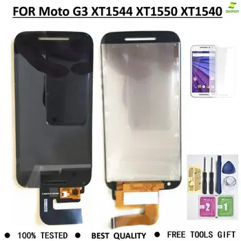 

Grade AAA For Moto G3 LCD Display With Touch Screen Digitizer Assembly Without Frame For Motorola Moto G3 XT1544 XT1550 XT1540