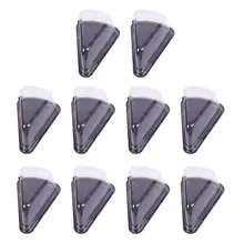 10 шт коробка для торта пластиковая упаковка для сэндвича коробки для торта пластиковая упаковка для торта подарочная упаковка для выпечки