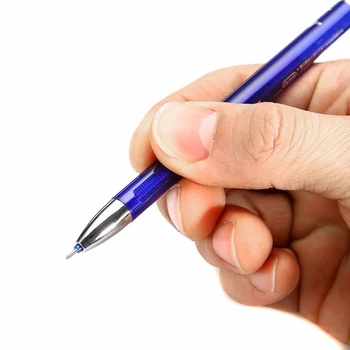 

2020 Brand New 12pcs 14.5cm 0.5mm Blue Ink Magi C Erasable Gel Pens Office Student Stationery