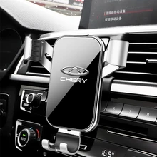 

Car Air Vent Clip Mount Mobile Cell Stand Smart Holder For Chery Tiggo 7 Pro 8 4 5 3 2 T11 5X Amulet Fora QQ IQ Fulwin Arrizo 5
