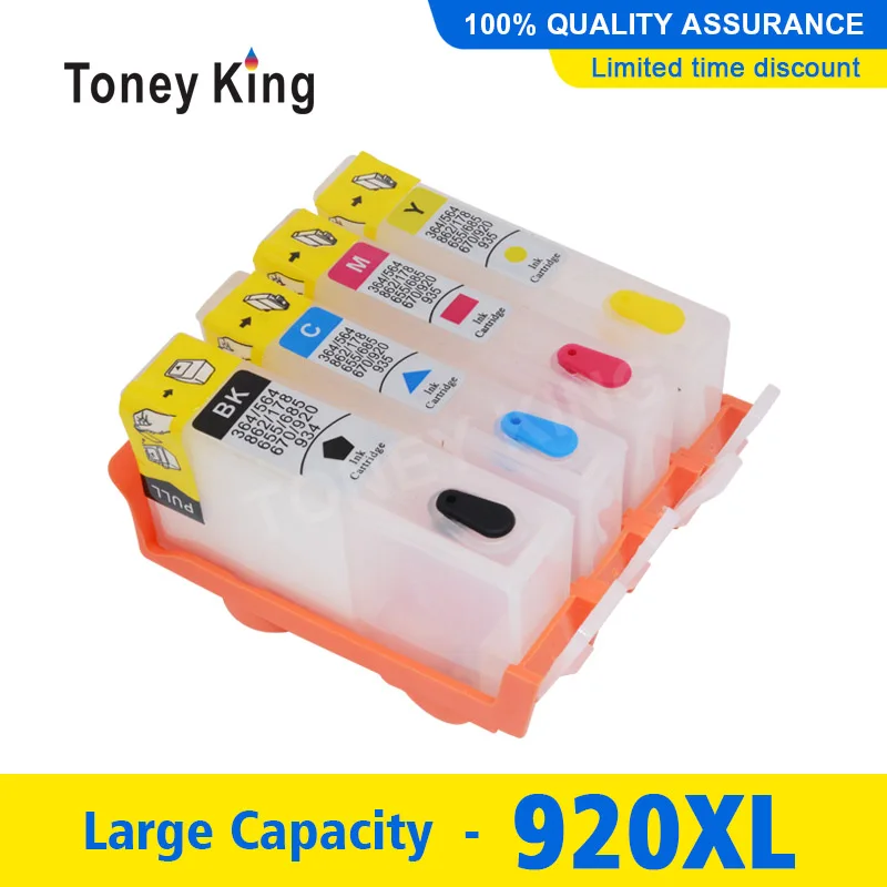 Чернильный картридж Toney King 920 XL для HP Officejet 6000 6500 беспроводной 6500A 7000 7500 7500A