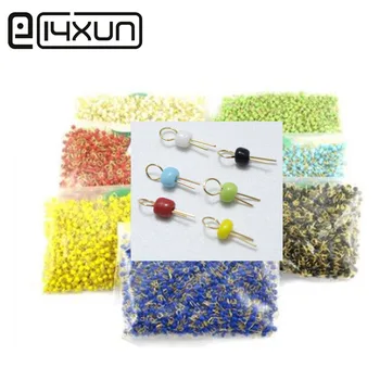 

1000pcs Colorful PCB Board Test Point Bead Ring Hoop Ceramic PCB Test Pins Red Black Yellow Green Blue Pink Purple White