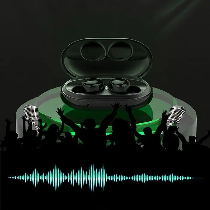 Waterproof Bluetooth Earphones Bass In-Ear Sport 5h Headsets 10 meters 95dB with IPX8 Charging 3500MAH 16 Box