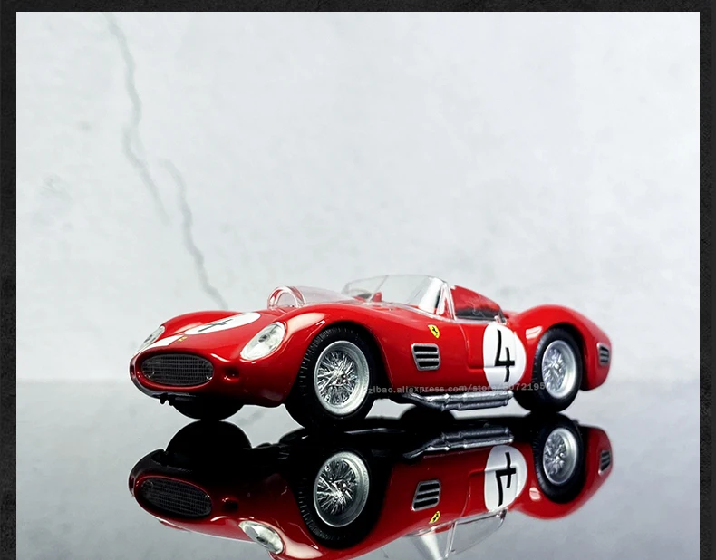 Bburago 1:43 Ferrari 250 Rossa 1959 series Acrylic Glift Box Packging car model Simulation Alloy Car Model Collect gifts toy Bburago 1:43 Ferrari 250 Rossa 1959 series Acrylic Glift Box Packging car model Simulation Alloy Car Model Collect gifts toy
