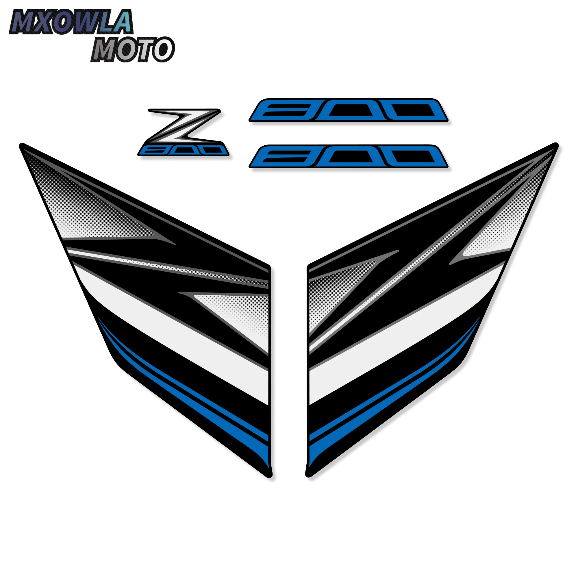 

New Red Racing Sticker Motorcycle Whole Vehicle Decal for Z800 13-14-15-16 Z 800 2013-2014-2015-2016 Full Kit Applique