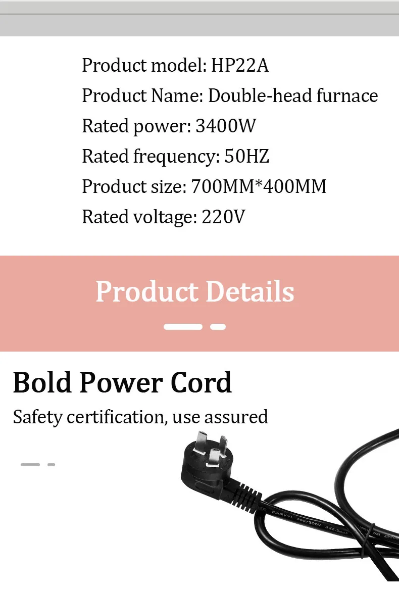 2200W Встроенный двойной печь индукции Плита дома интеллигентая(ый) двойной печь из нержавеющей стали, инкрустированные двойной глаз высокого Мощность