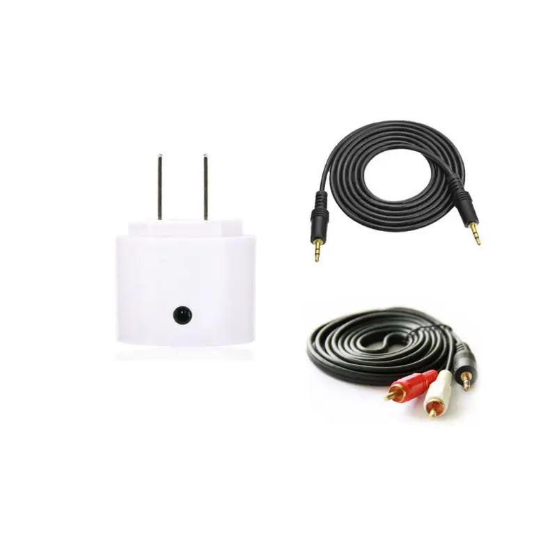 Bluetooth приемник V4.2 аудио адаптер ЕС США вилка USB зарядное устройство с 3,5 мм портом для динамика смартфон планшет D08A - Цвет: US