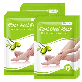 

10Pack Foot Mask for Legs Peeling Mask Remove Dead Skin Pedicure Foot Socks Anti Crack Heels Moisturizing Exfoliating Foot Mask
