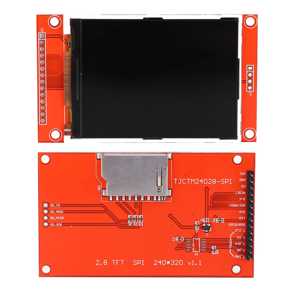 ЖК модуль с последовательным портом 2 8 дюйма 240x320 TFT дисплеем ILI9341 5 В/3 3 В|module 5v|module
