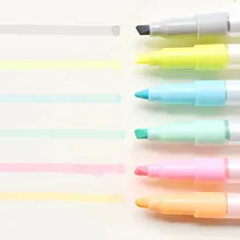 1 шт школьный маркер ручка для студентов флуоресцентная рисования