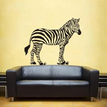 

Zebra Wall Sticker Decal Posters Vinyl Wall Art Decals Decal Decor Mural Wild Animal Sticker Zebra Car Sticker
