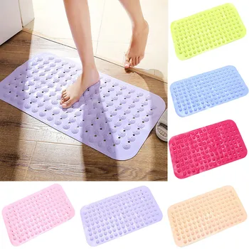 

Non-Slip Massage Pad latex-free PVC mat Bath Shower Tub for Bathroom Strong Suction Cup Floor Shower Mat 74cm x 38cm