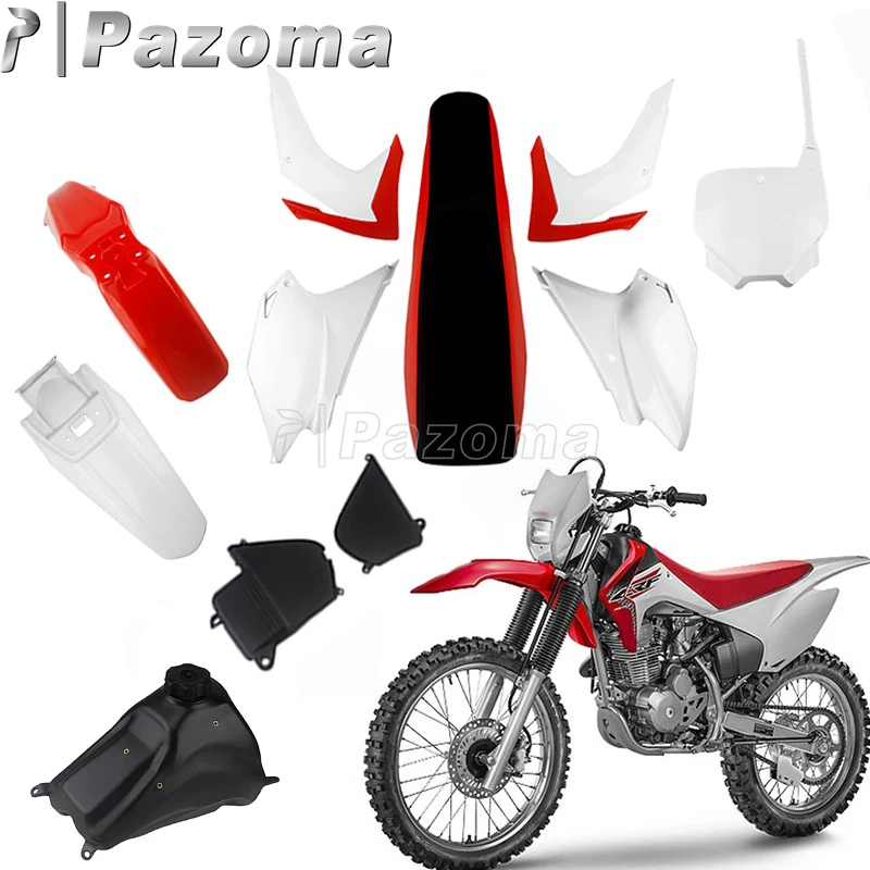 Kit Carrozzeria 7 Pezzi In Plastica Bianca Per Minimoto Orion Apollo 47cc 49cc 2 Tempi, Parafanghi E Carenature