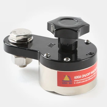 

New On/Off Magnetic Welding Ground Clamp Rare Earth Switchable Magnet Welding Holder 600A