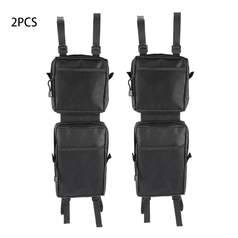 Newest 2pcs High Capacity Sports Cargo Waterproof Storage Hunting Fenders Side Bags ATV Tank