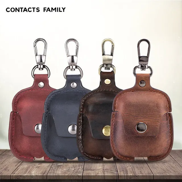 

Genuine leather case for airpods 1/2 Earphone Box Cover Bluetooth Wireless Italy high-end luxury Protect Case for airpods 1 2