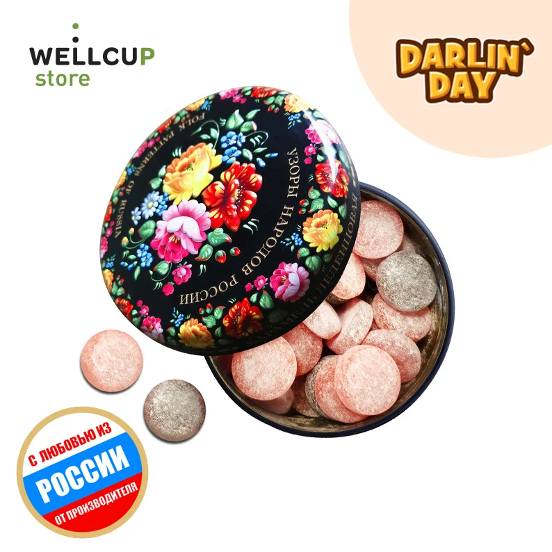 Lollipops darlin'day lemon, orange, strawberry, cherry, pear, W/b, 180 C. afbeelding