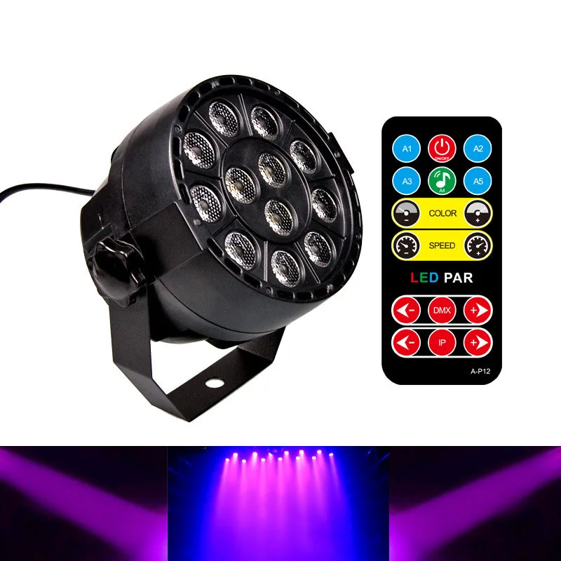 Светодиодный УФ просветильник Тор для дискотеки 36 Вт DMX 512|Эффект освещения сцены|