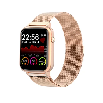 

R25 Smart Watch Women Bracelet ECG PPG Heart Rate Monitor Blood Pressure Information Push remote Control Touch Screen Smartwatch