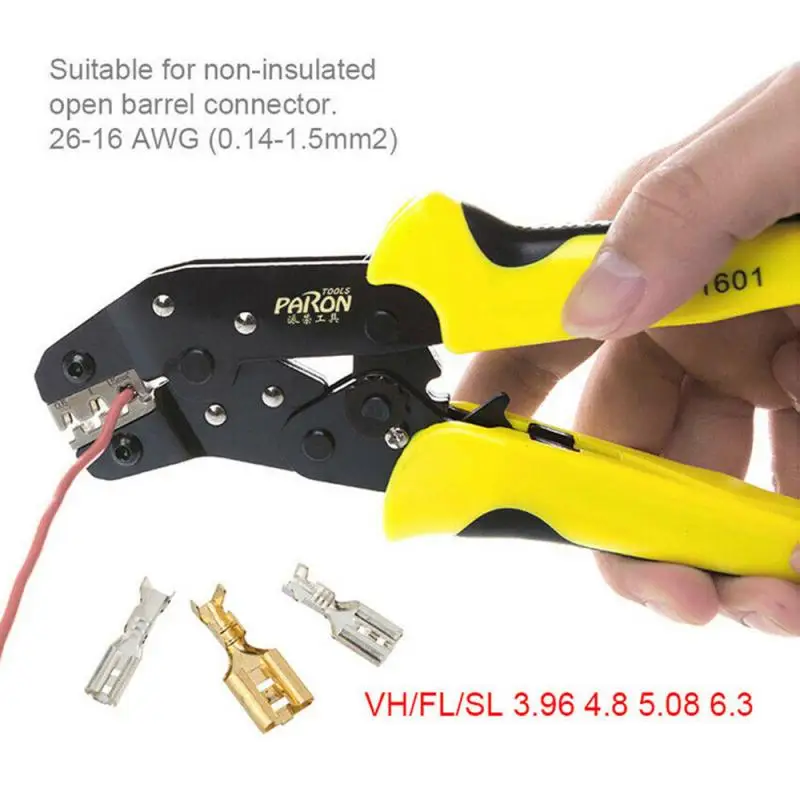 New Wire Crimpers Tool Engineering Wire Ratchet Crimping Pliers Terminalcan With Self Releasing Mechanism Tool JX-1601-08