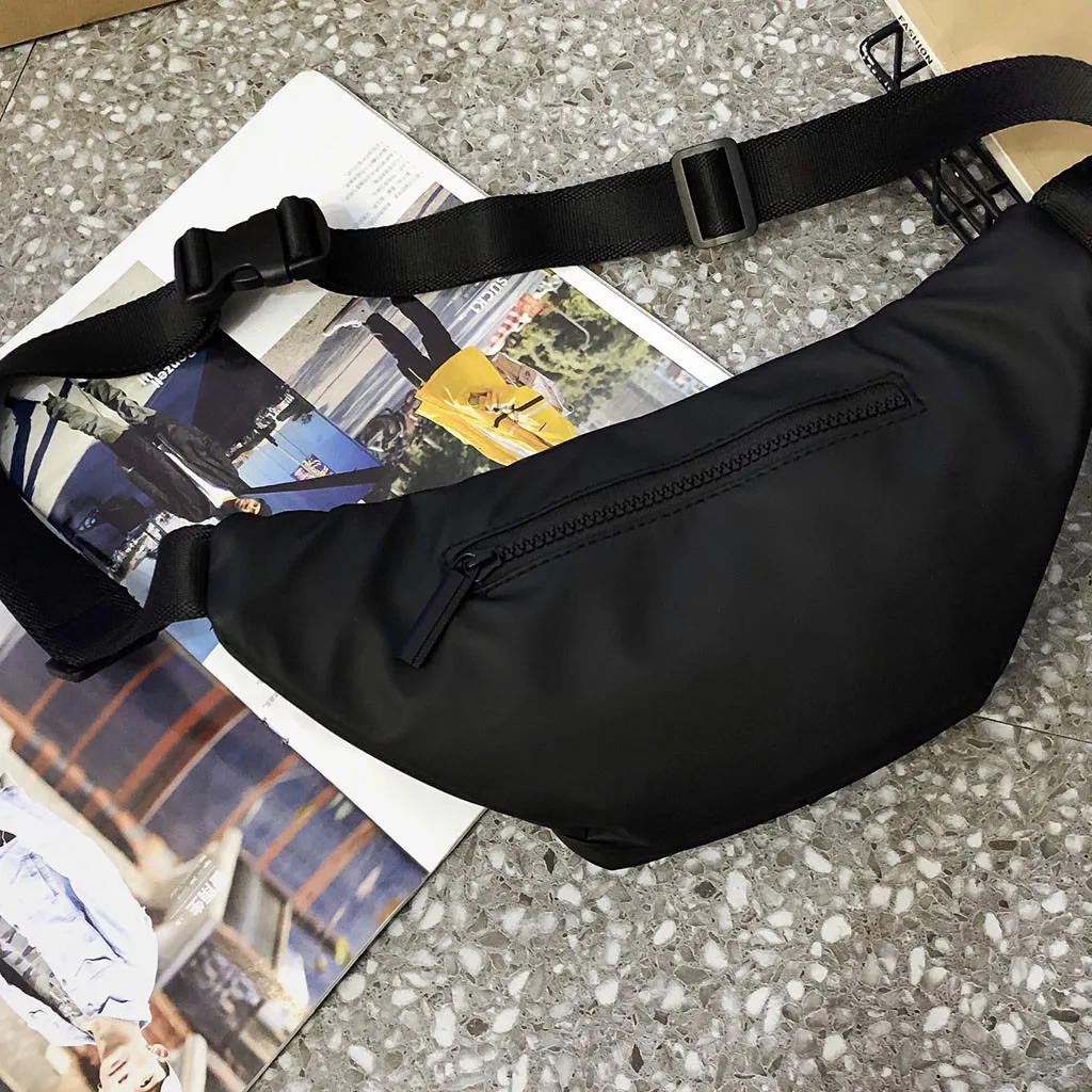 CONEED Fashion Waist Packs Unisex Large Capacity Sports Messenger Shoulder Bag Pouch For Women Run Outdoor Sports Chest Bag