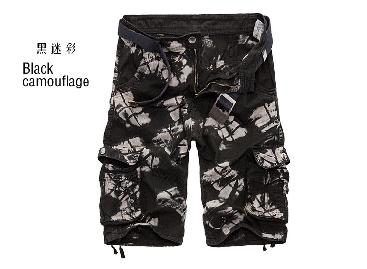 casual shorts Fashion Cargo Shorts Men Summer High Quality Casual Men Shorts Cotton Camouflage Military Mens Cargo Shorts Plus 40 best casual shorts for men