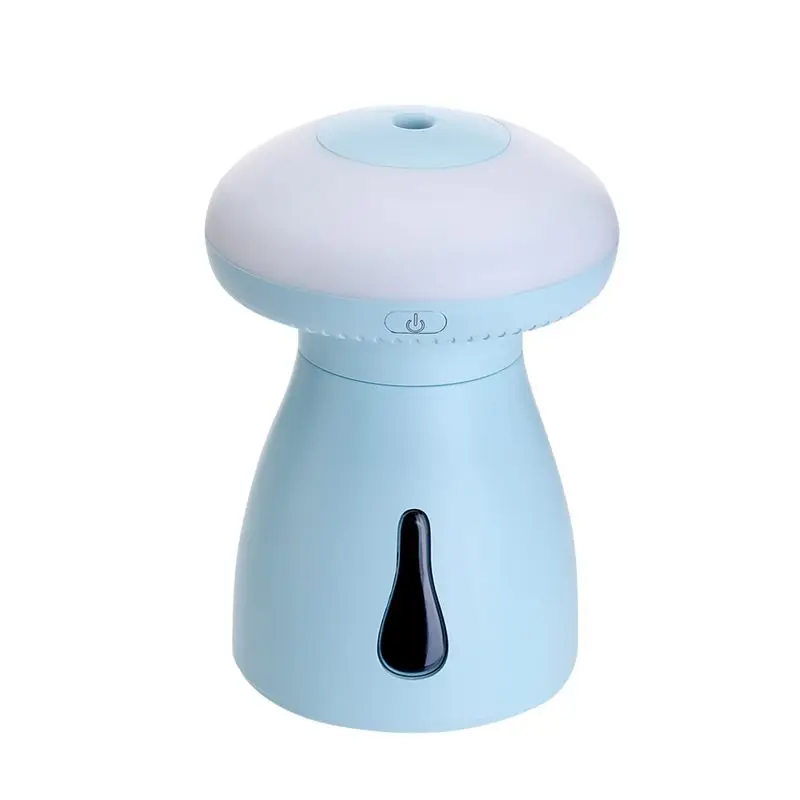 

Cute Mushroom Lamp Humidifier Multifunction Office Home Air Mini Usb Humidifier With Led Night Light