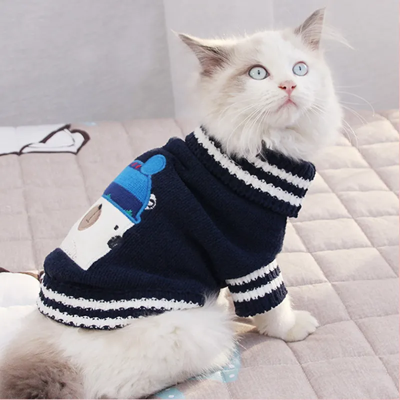 

Cat Sweater, Sweater for Cats And Small Dogs, Cat Clothing