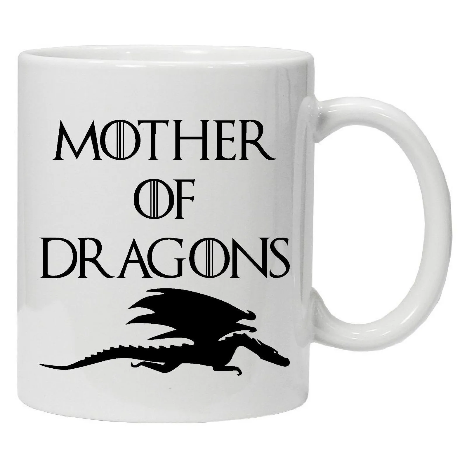

Mother of Dragons Mug Game of Thrones Inspired Ceramic Coffee Tea Mug