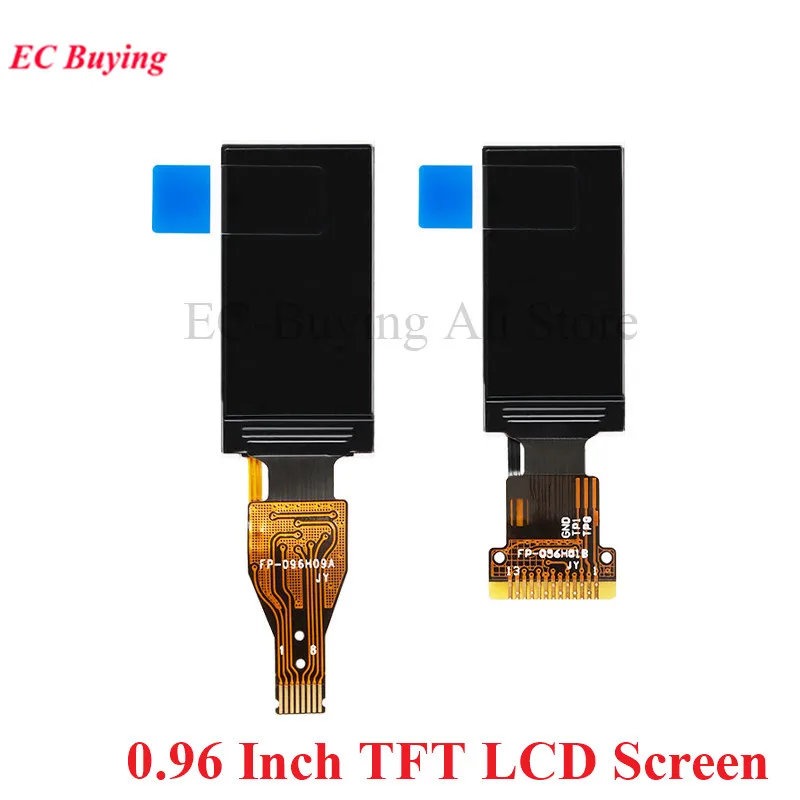 0.96'' IPS Display 0.96 Inch TFT LCD Display Screen Module 80*160 ST7735 Drive IC 3.3V 13PIN SPI HD Full Colorful For lcd Module