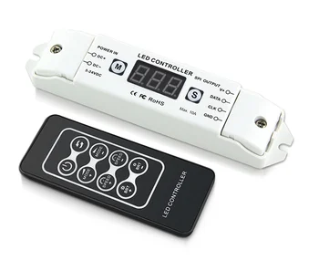 

BC-201 Programmable LED RGB RGBW SPI Mini Pixel Light Controller Neon Light Dimmer