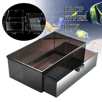 

Aquarium External Filter Fish Tank Rain Drop Upper Box Water Trickle Boxes Aquarium Rain Type Trickling Filter Drop Box System
