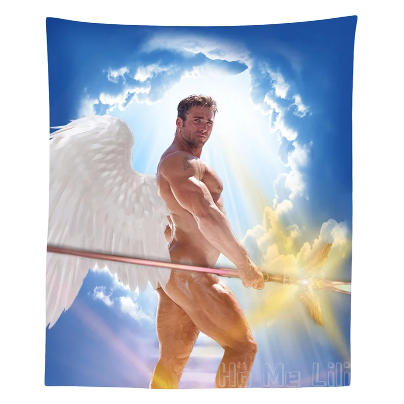 Angels Tapestry Tapestry Guys Guy Wall Tapestry Cool Tapestries