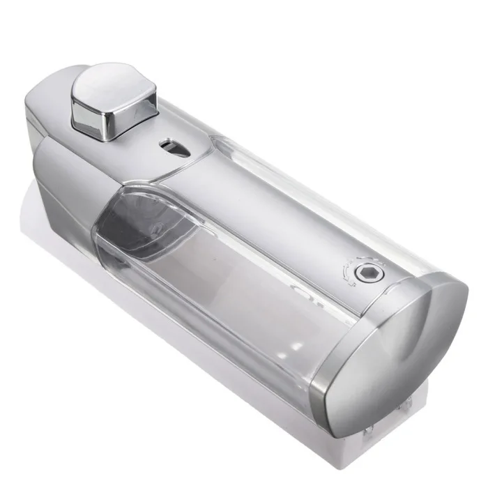 Wall Mounted Shampoo Soap Dispenser Sanitizer Bathroom Shower Liquid Lotion Pump MU8669